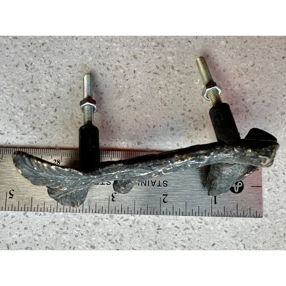 Set Of 2 Bronze Bird Drawer Pulls Handles 4.25